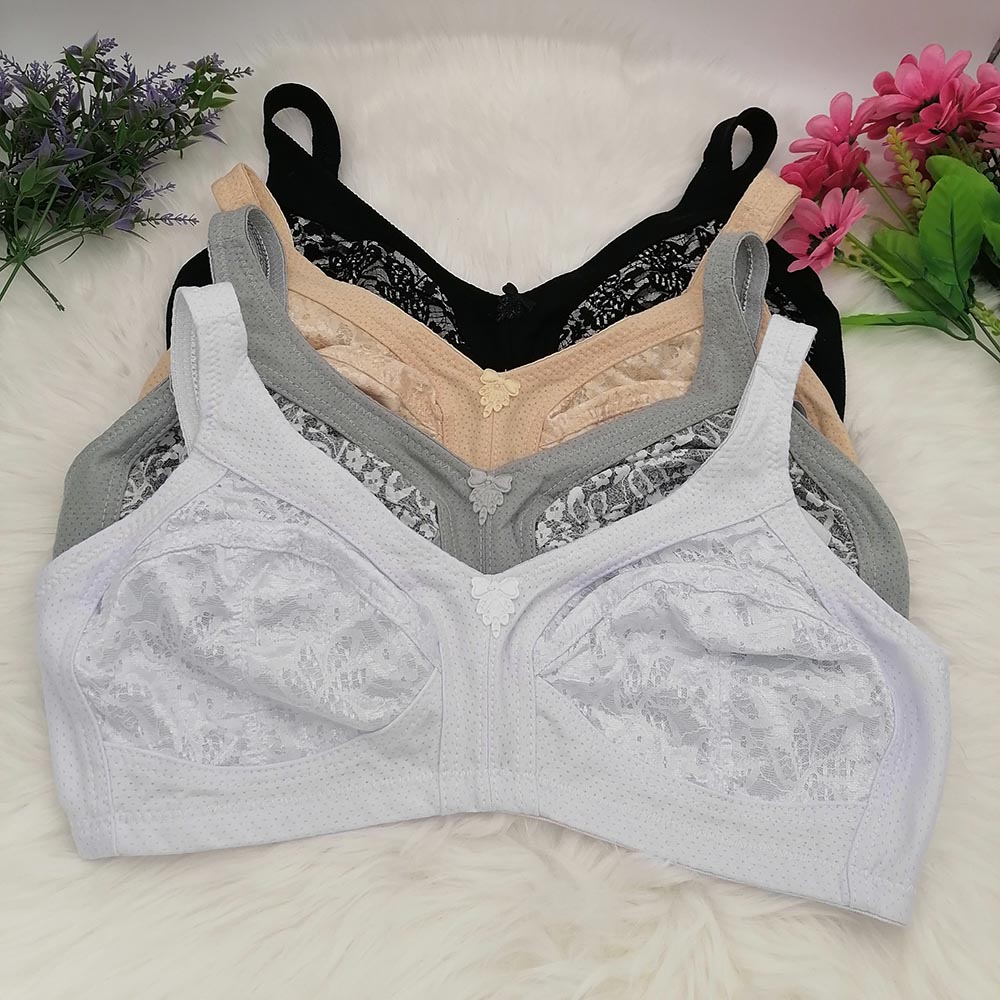 Women's Bra Large Cup C D E F  - Cotton Bra Everyday のレビューと価格