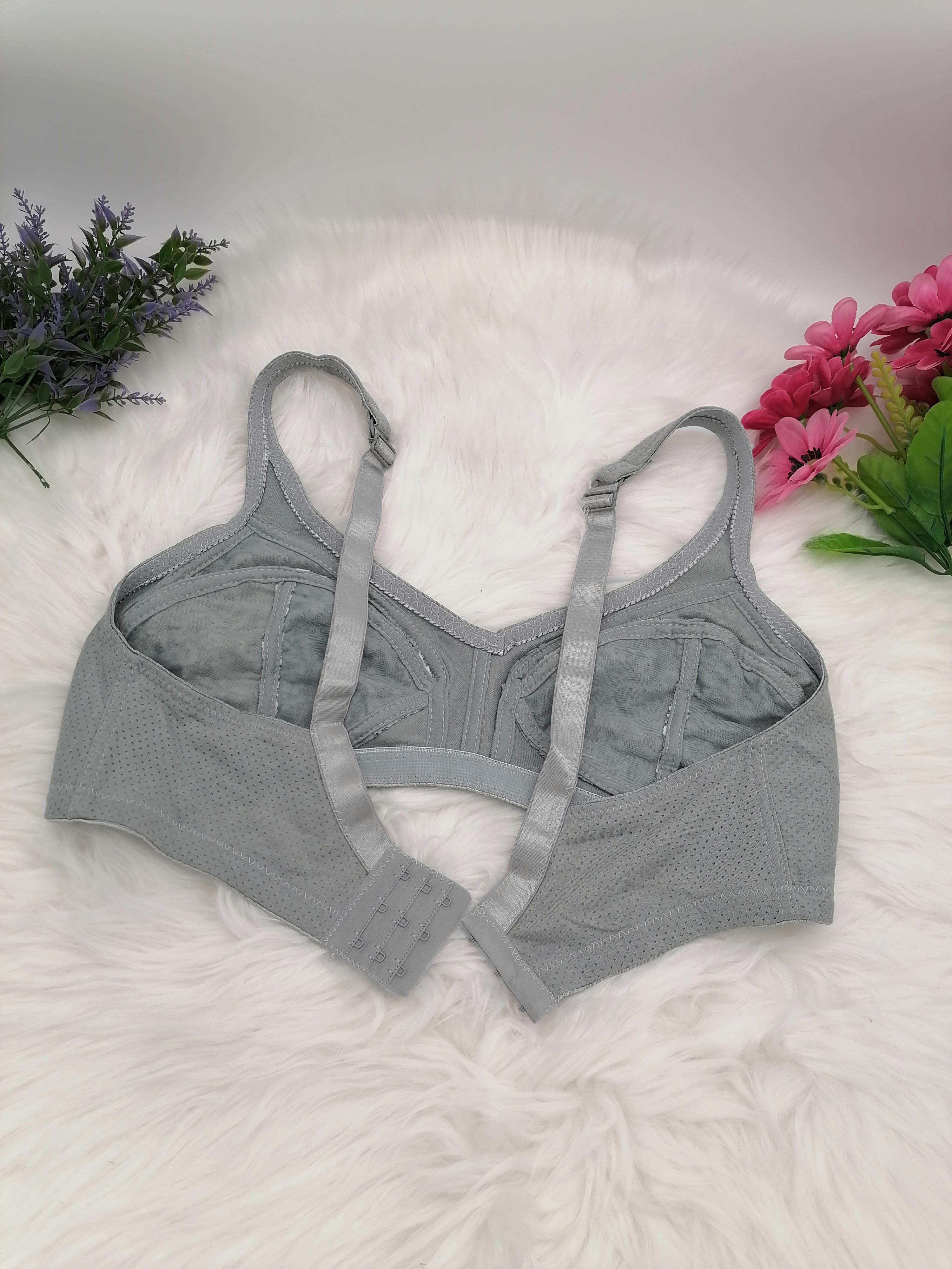 Women's Bra Large Cup C D E F  - Cotton Bra Everyday のレビューと価格
