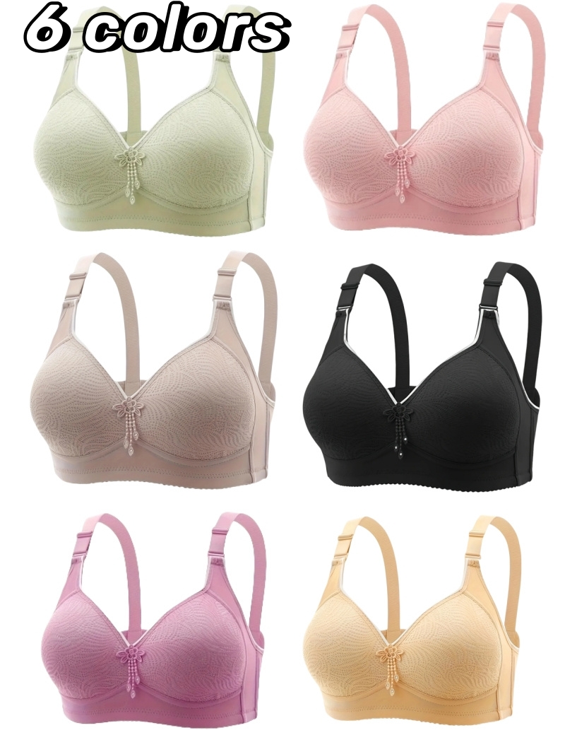 1pc Women's Seamless Wireless  - Full Coverage Bra のレビューと価格