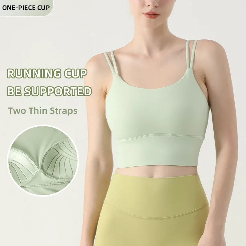 Women's Yoga Vest Fitness Runn - Sports Bra Racerback のレビューと価格