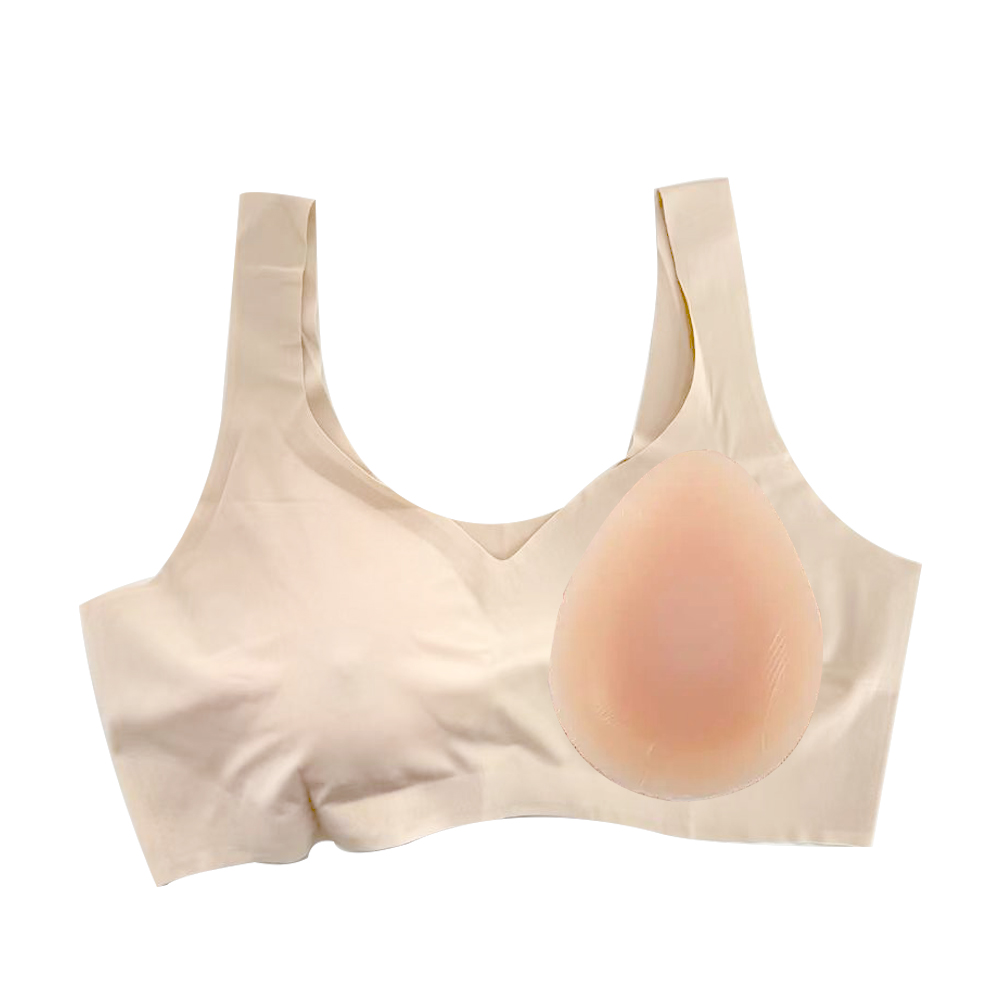 Bra Silicone Fake Chest Access - Mastectomy Bra Pocket のレビューと価格