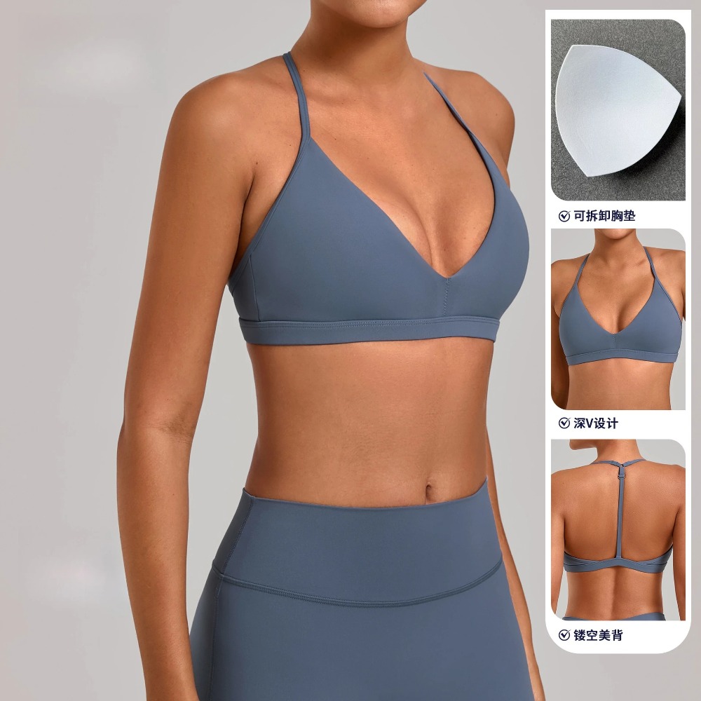 Gym Workout Fitness Top Adjust - Sports Bra Racerback のレビューと価格