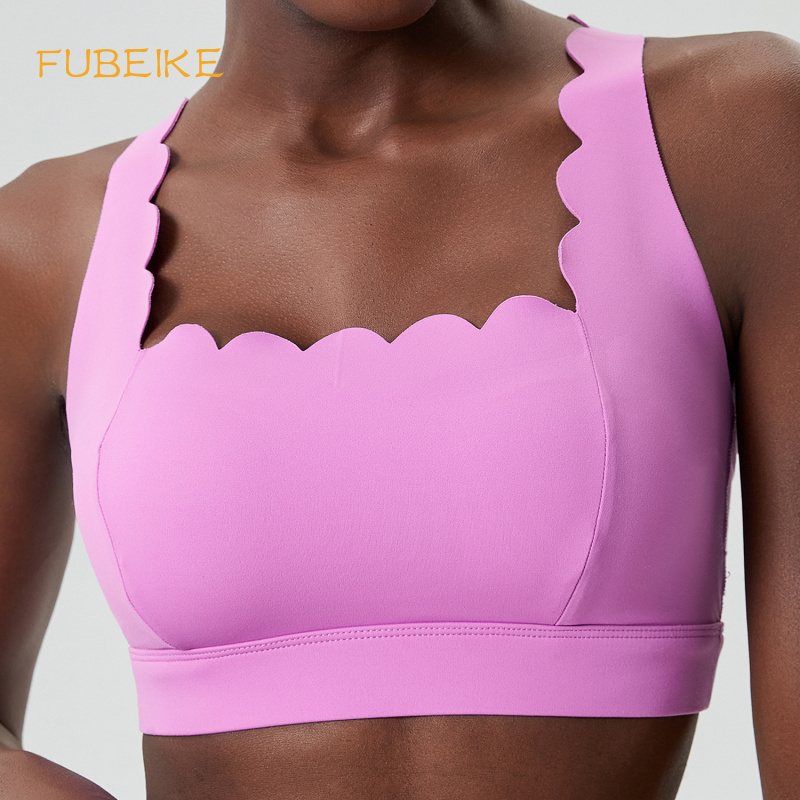 FUBEIKE Small Wave Double-Shou - Sports Bra Racerback のレビューと価格