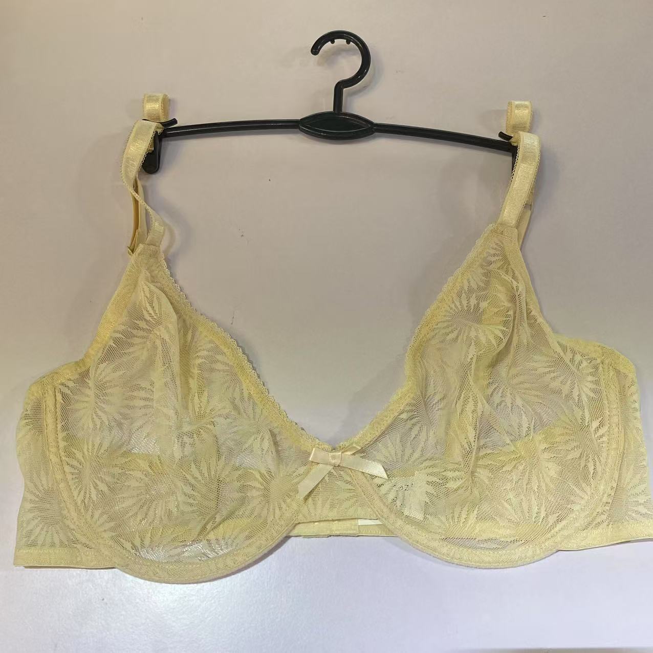 Plus Size Lace Bra Women Yello - Minimizer Bra Women のレビューと価格