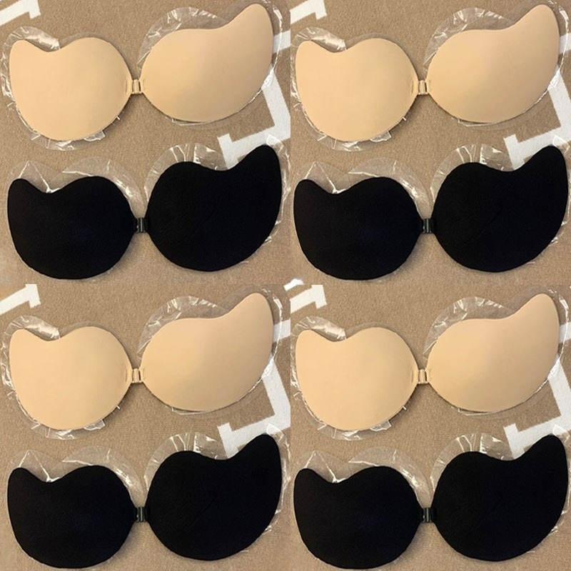 1/2pairs Push Up Invisible Bra - Strapless Bra Adhesive のレビューと価格