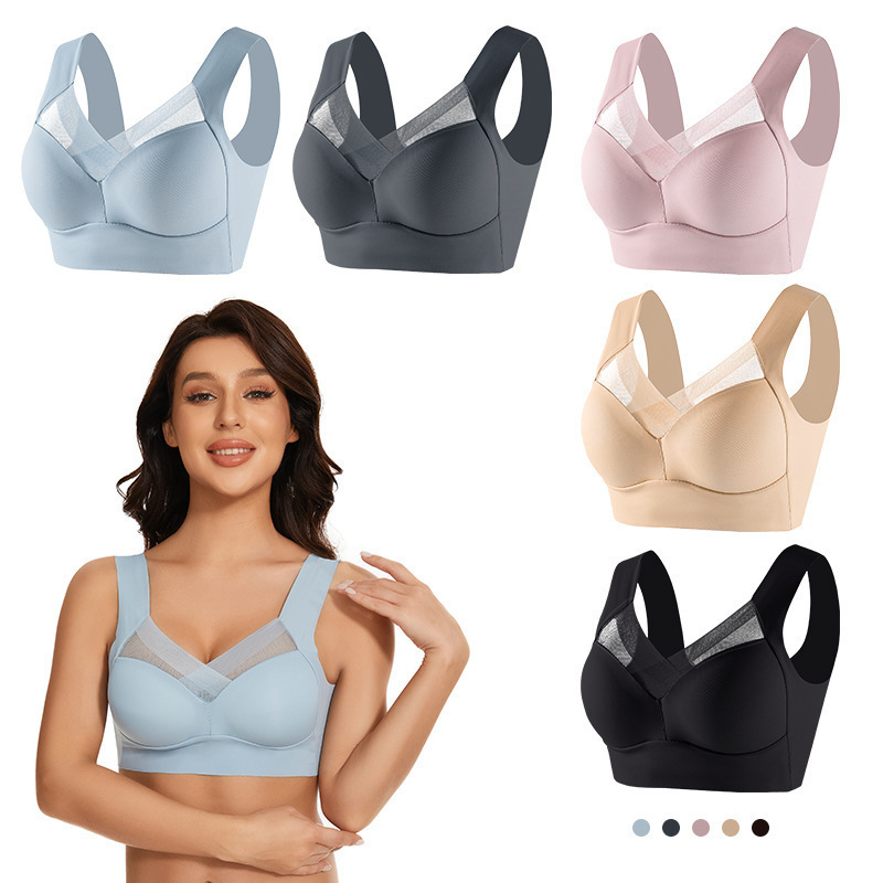 L-6XL Plus Size Non-underwire  - Underwire Bra Padded のレビューと価格