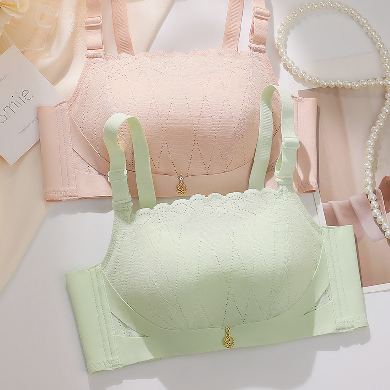 No Underwire Chest Wipe Bra Ga - Cotton Bra Everyday のレビューと価格