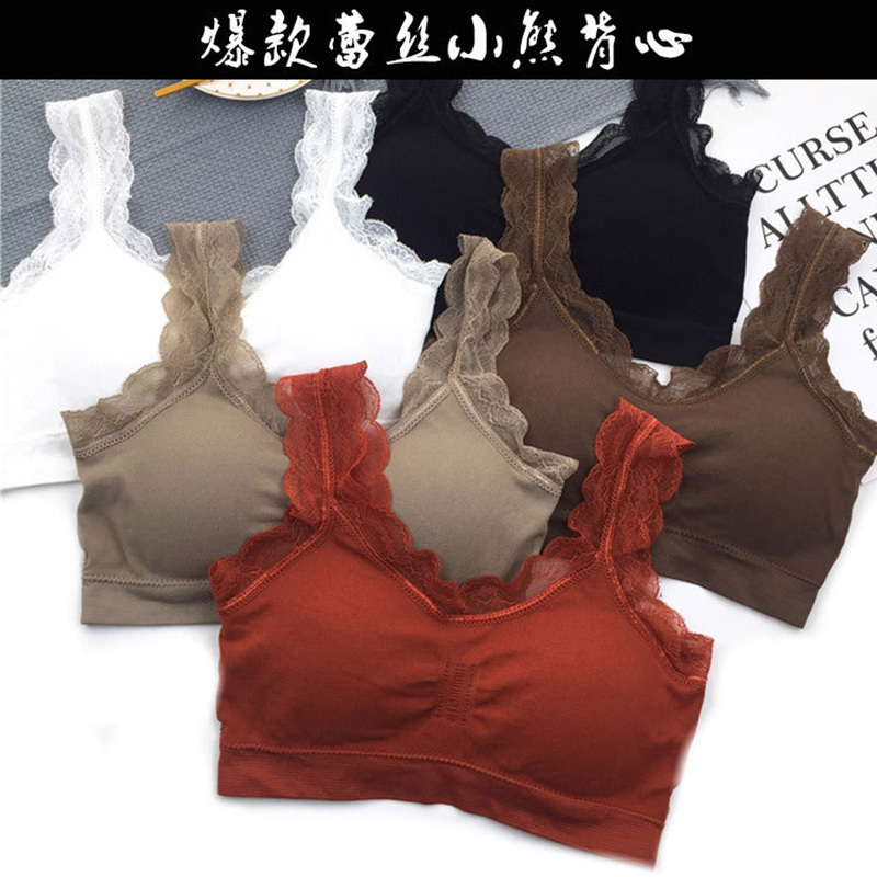 3D Sexy lace Lingerie Seamless - Sheer Bra Lace のレビューと価格
