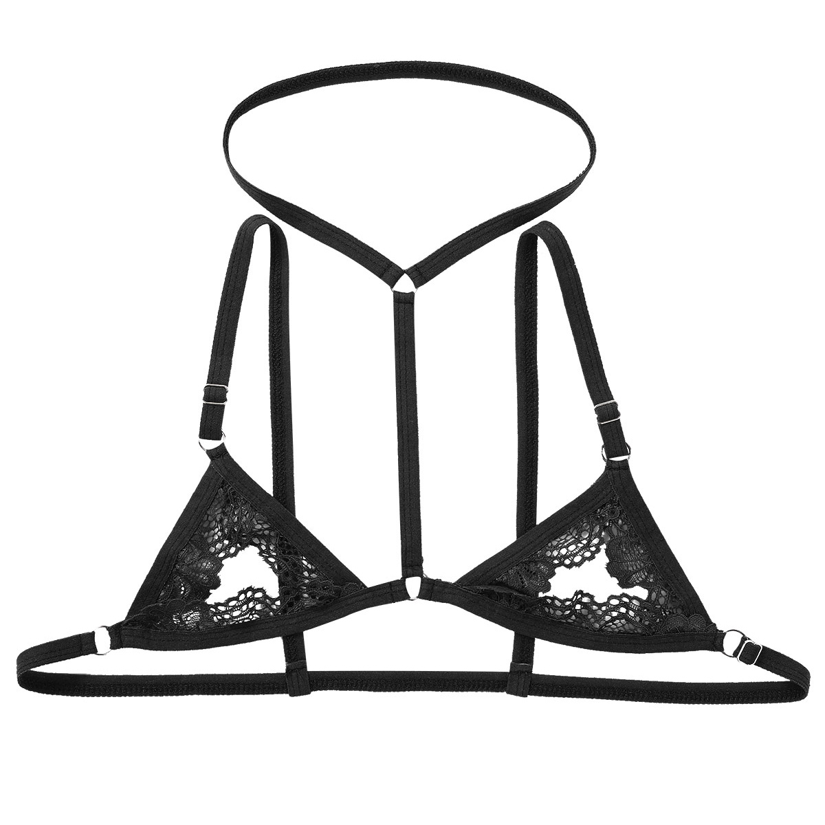 Sexy Men Harness Erotic Bra Ma - Sheer Bra Lace のレビューと価格