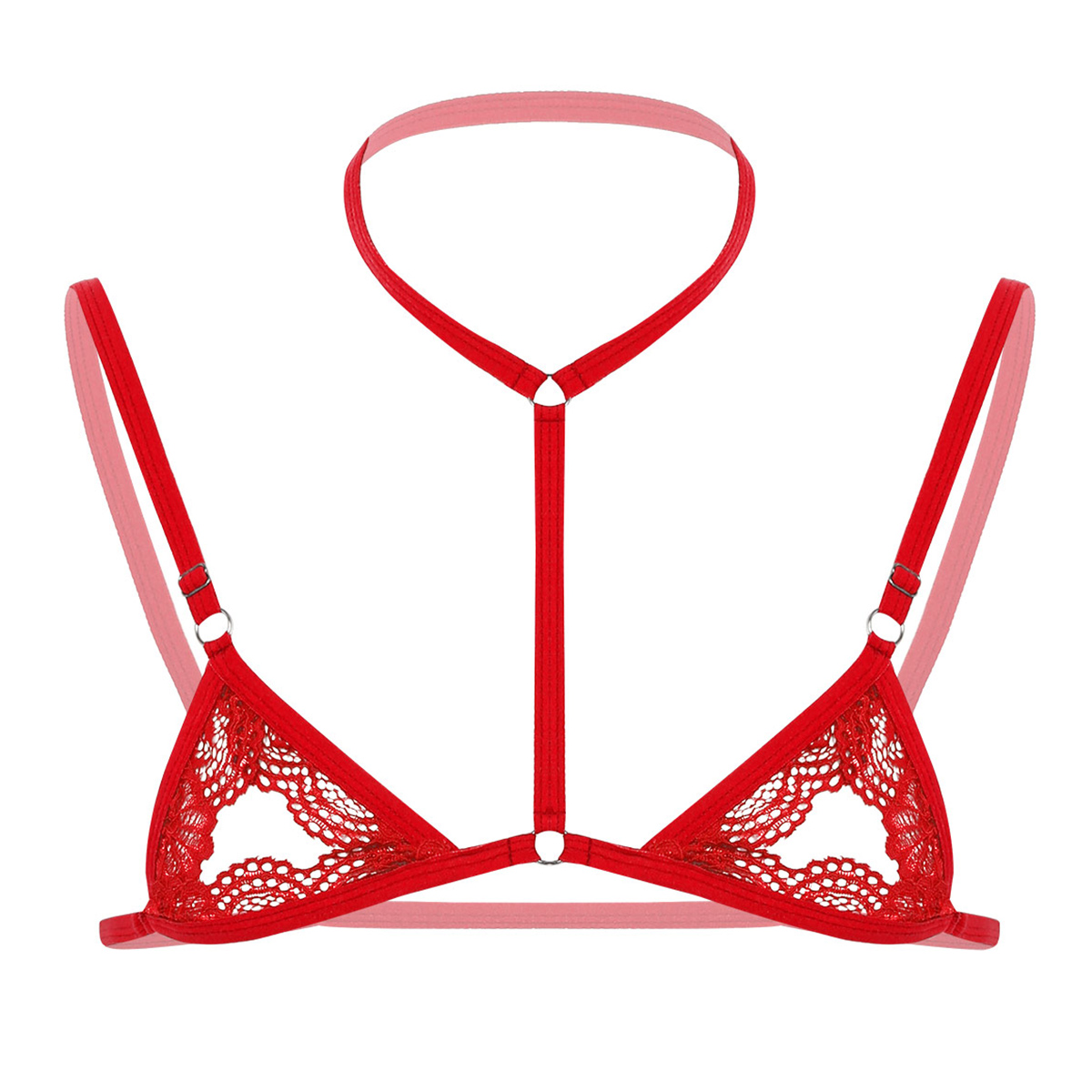 Sexy Men Harness Erotic Bra Ma - Sheer Bra Lace のレビューと価格
