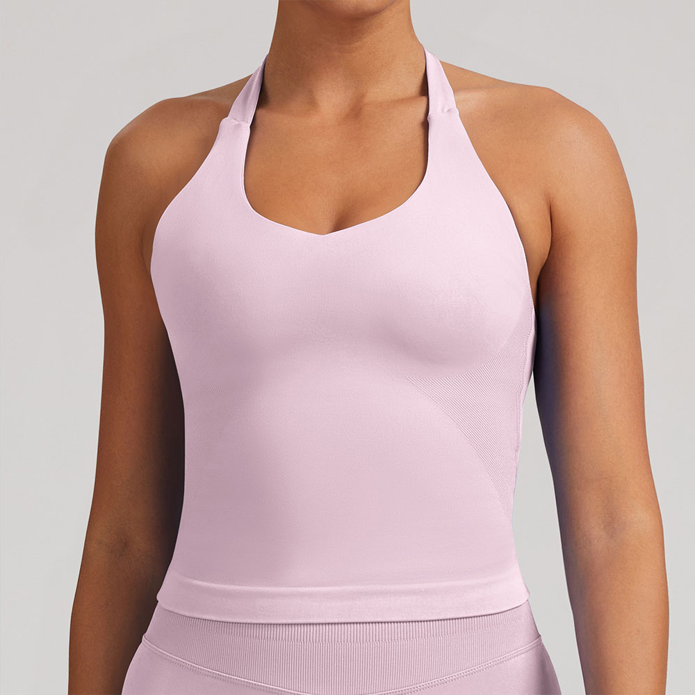 Women's Yoga Vest Seamless Top - T Shirt Bra Seamless のレビューと価格