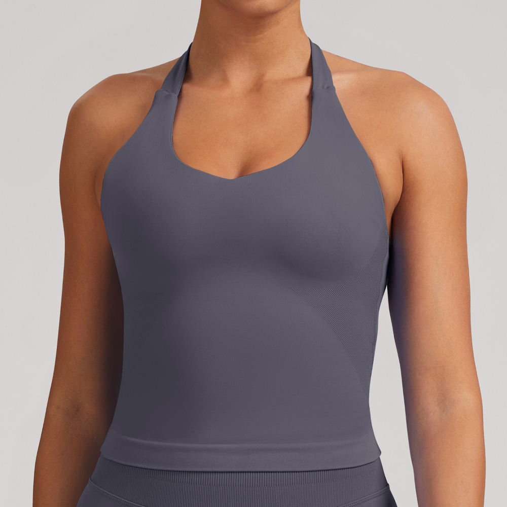 Women's Yoga Vest Seamless Top - T Shirt Bra Seamless のレビューと価格