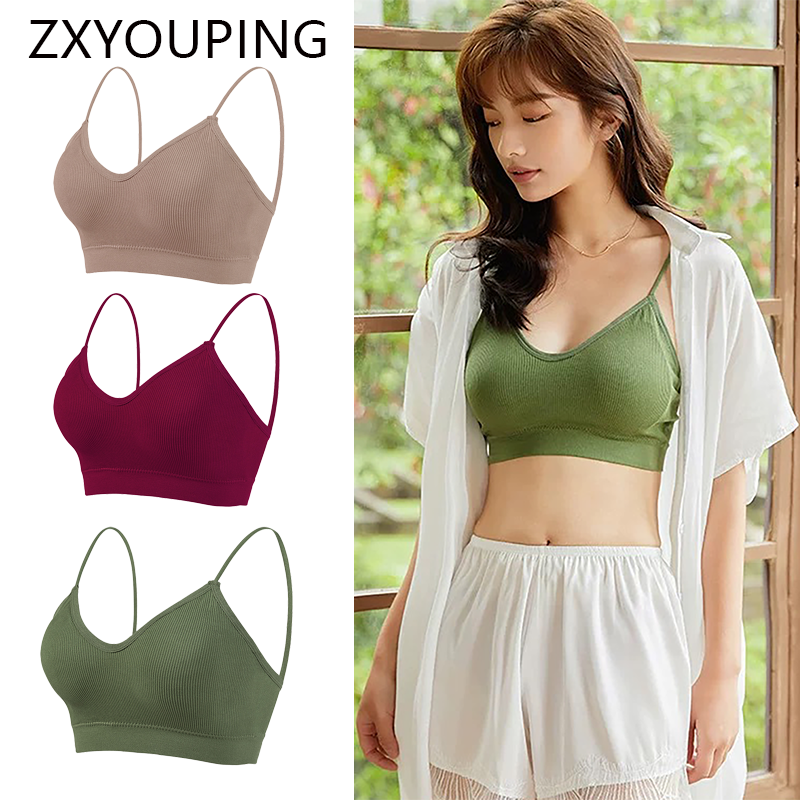 Women Non Wired Bras Seamless  - Cotton Bra Everyday のレビューと価格