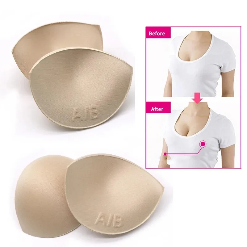 Sexy Thick Sponge Bra Pads Bre - Push Up Bra Silicone のレビューと価格