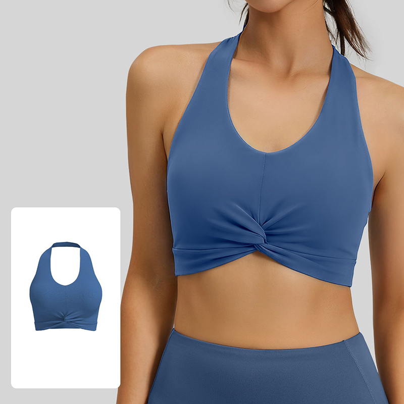 New Women Halter Neck Sports B - Underwire Bra Padded のレビューと価格