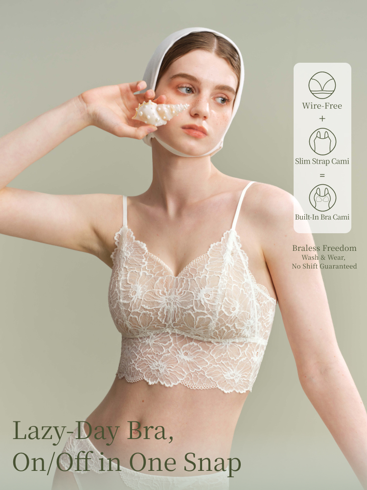SUJIIN Sexy Lace Cami Tops for - T Shirt Bra Seamless のレビューと価格