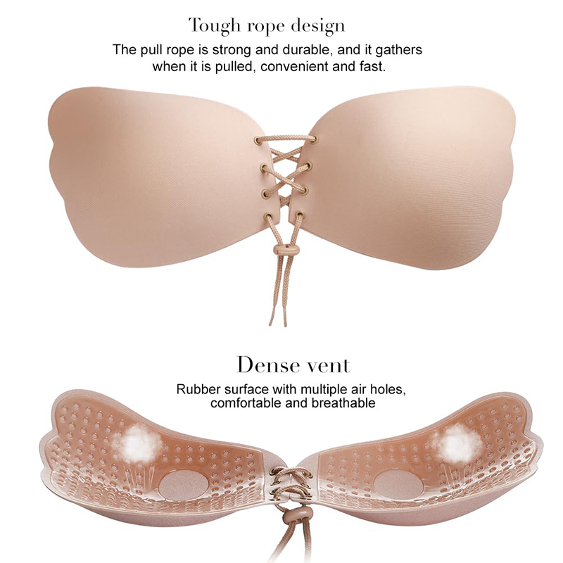 1/2 Pairs Women Summer Backles - Strapless Bra Adhesive のレビューと価格