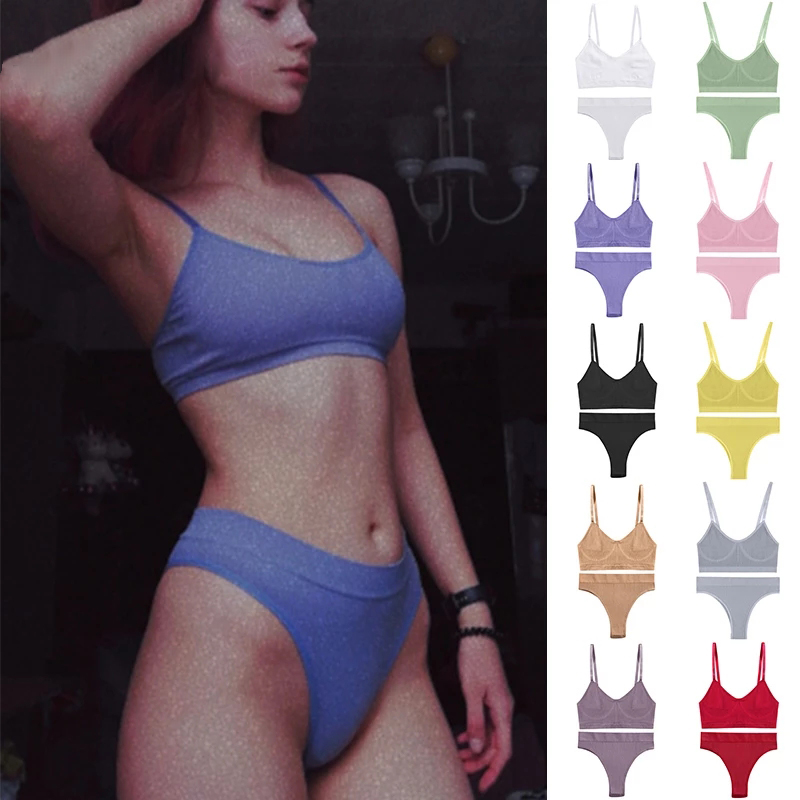 Women Bra Set Sexy Lingerie Fe - Cotton Bra Everyday のレビューと価格