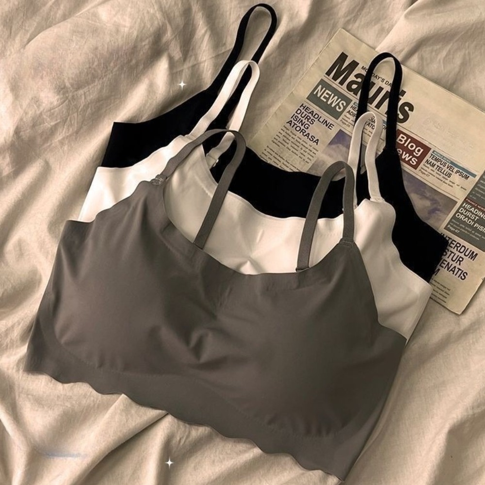 Seamless Bra for Women Ice Sil - Sleep Bra Bralette のレビューと価格