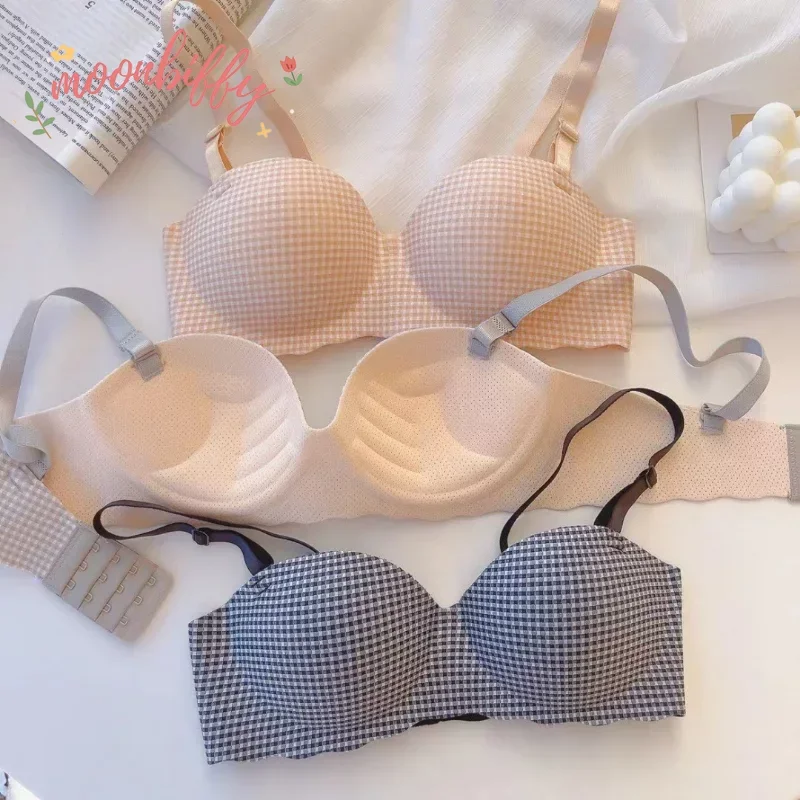 Women Ice Bra One Cup Thick Co - Wirefree Bra Comfort のレビューと価格