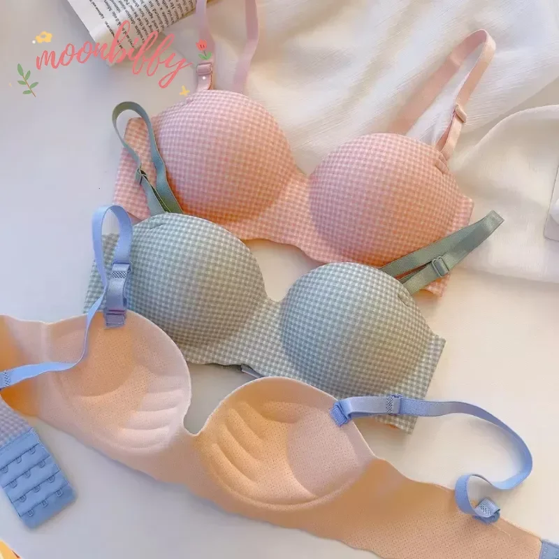 Women Ice Bra One Cup Thick Co - Wirefree Bra Comfort のレビューと価格