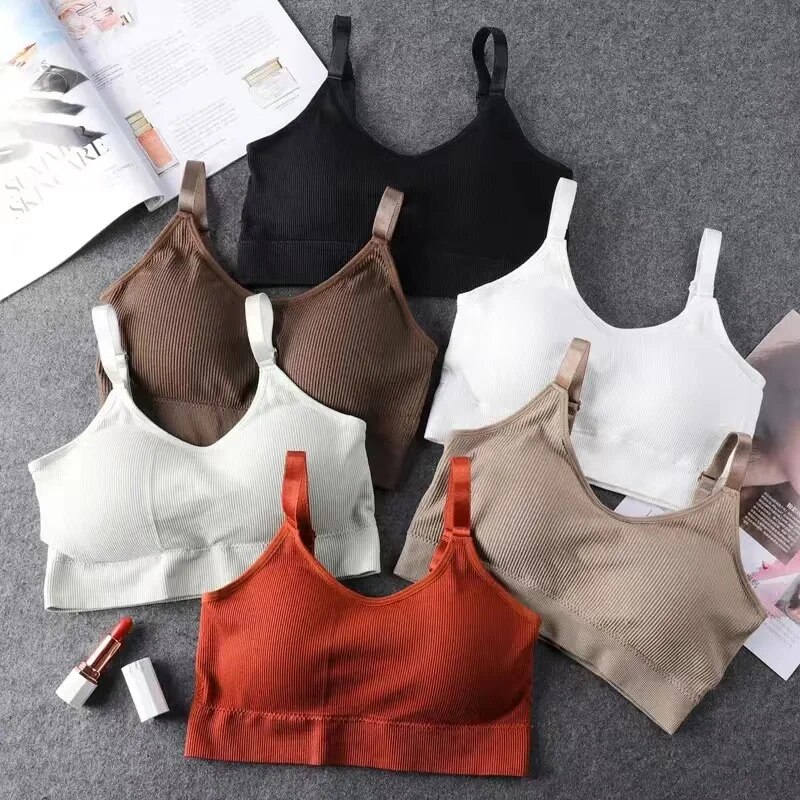 Women Seamless Brassiere Bra F - Sleep Bra Bralette のレビューと価格