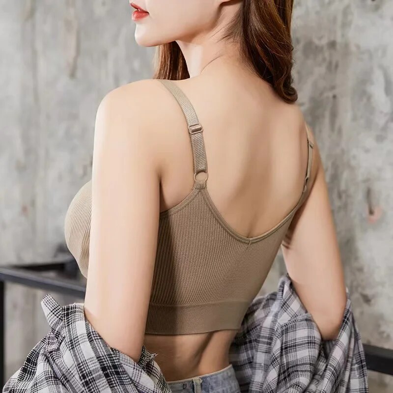 Women Seamless Brassiere Bra F - Sleep Bra Bralette のレビューと価格