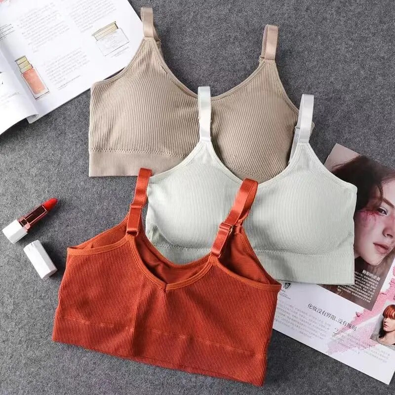 Women Seamless Brassiere Bra F - Sleep Bra Bralette のレビューと価格