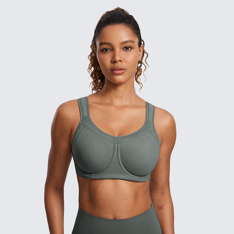 SYROKAN Women Sports bras High - Full Coverage Bra のレビューと価格