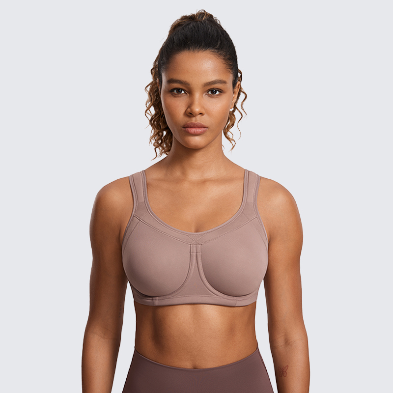 SYROKAN Women Sports bras High - Full Coverage Bra のレビューと価格
