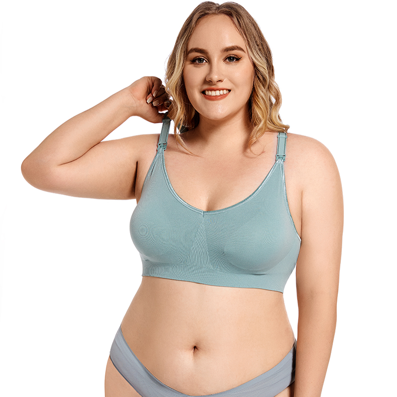 Plus Size Wireless Maternity B - Nursing Bra Clip のレビューと価格