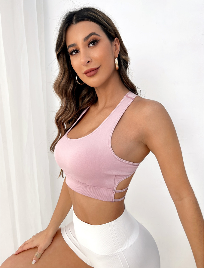 Breathable Sports Bra Fitness  - Minimizer Bra Women のレビューと価格