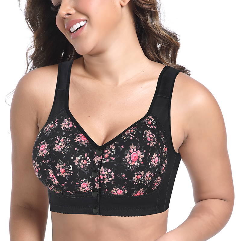 Elegant Wireless Printed Front - Wirefree Bra Comfort のレビューと価格