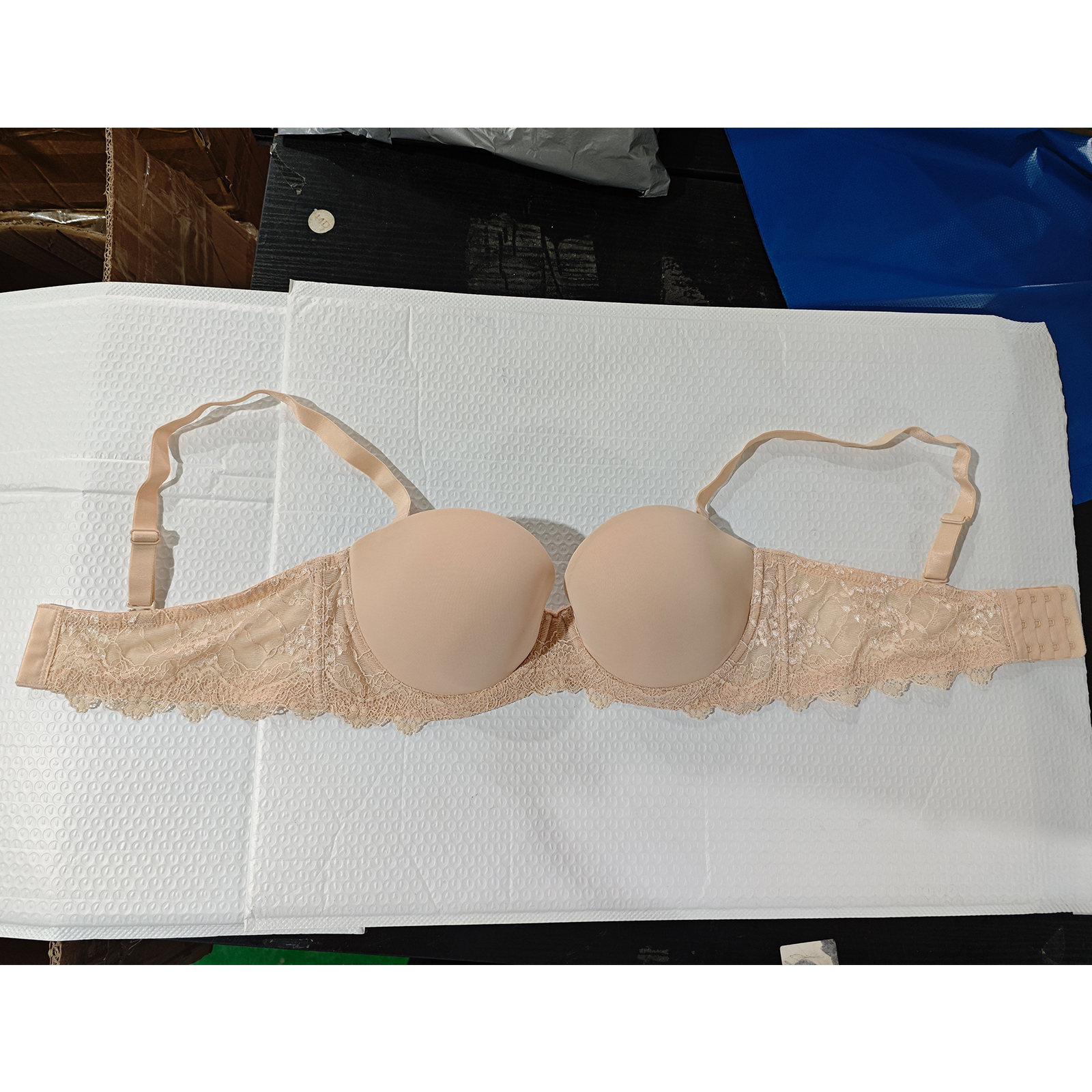 New Plus Size Sexy Strapless P - Convertible Bra Multiway のレビューと価格