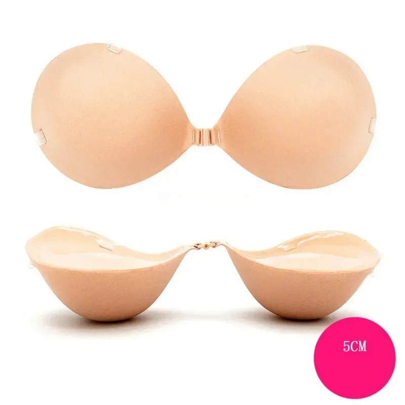 5cm/6cm Silicone Push Up Bra f - Backless Bra Sticky のレビューと価格