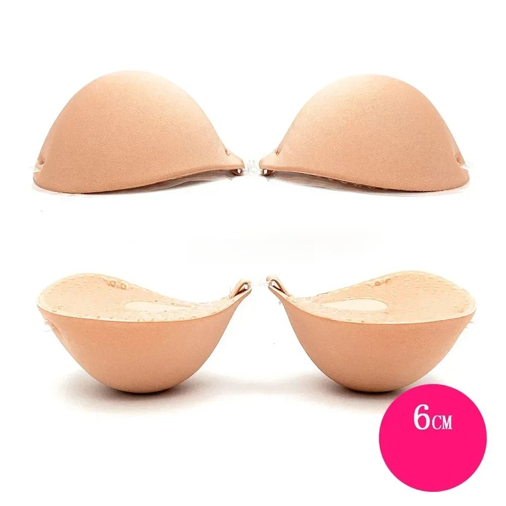 5cm/6cm Silicone Push Up Bra f - Backless Bra Sticky のレビューと価格