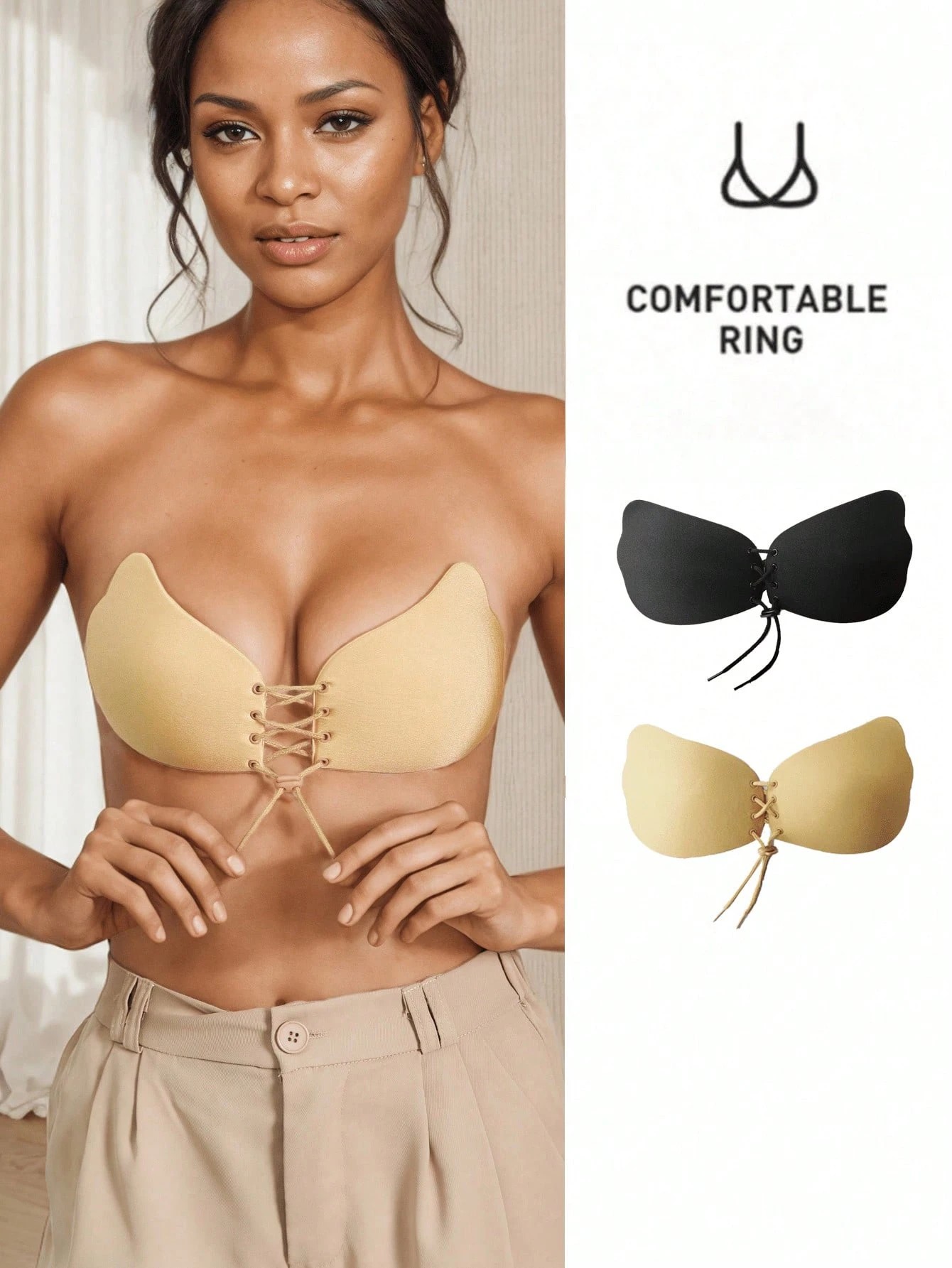 1 Pc Sticky Bra, Backless Stra - Backless Bra Sticky のレビューと価格