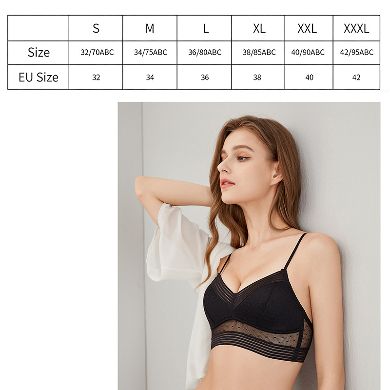 Purcoral Women Lace Bralette W - Sheer Bra Lace のレビューと価格
