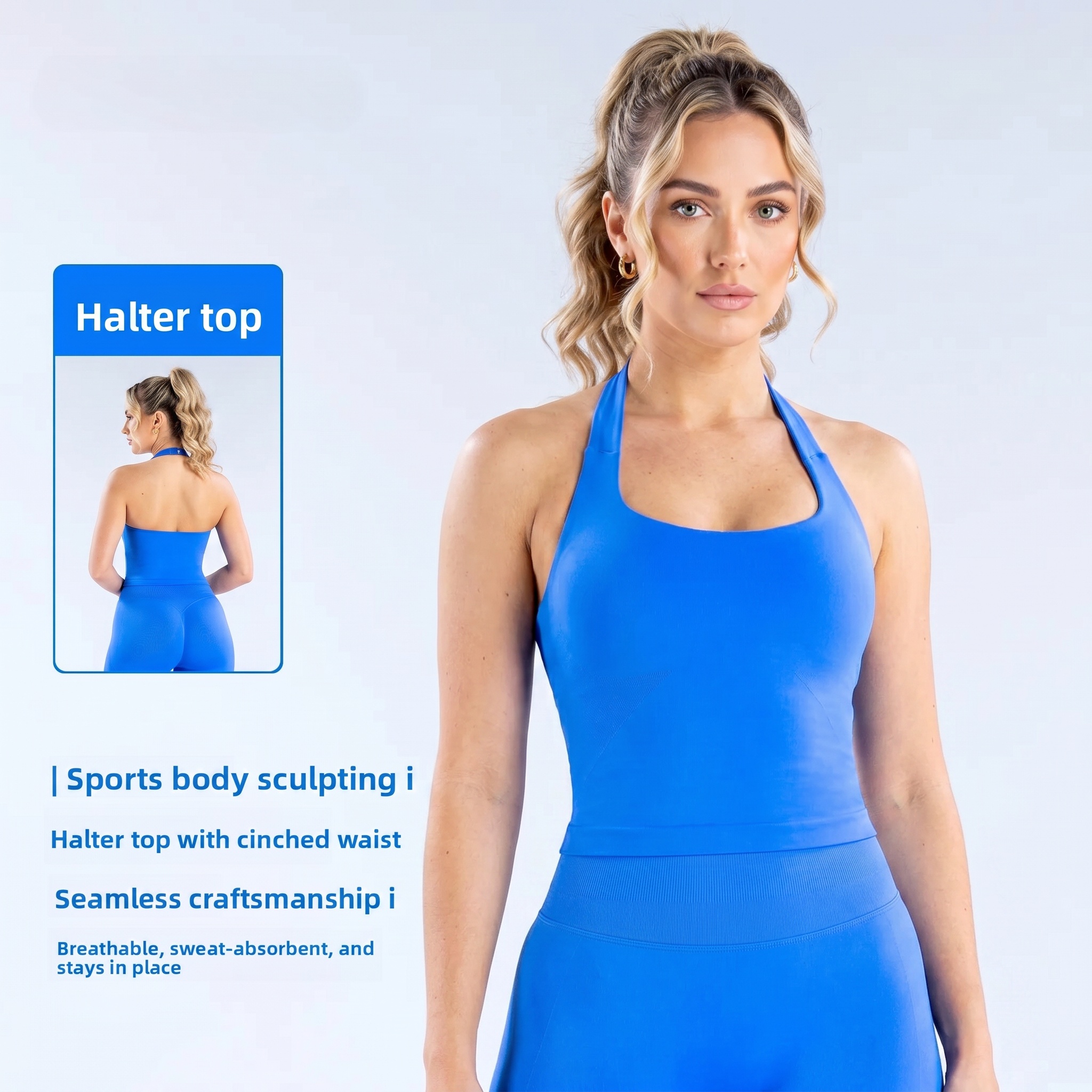 DenyfFitness Halter Top Woman  - Underwire Bra Padded のレビューと価格