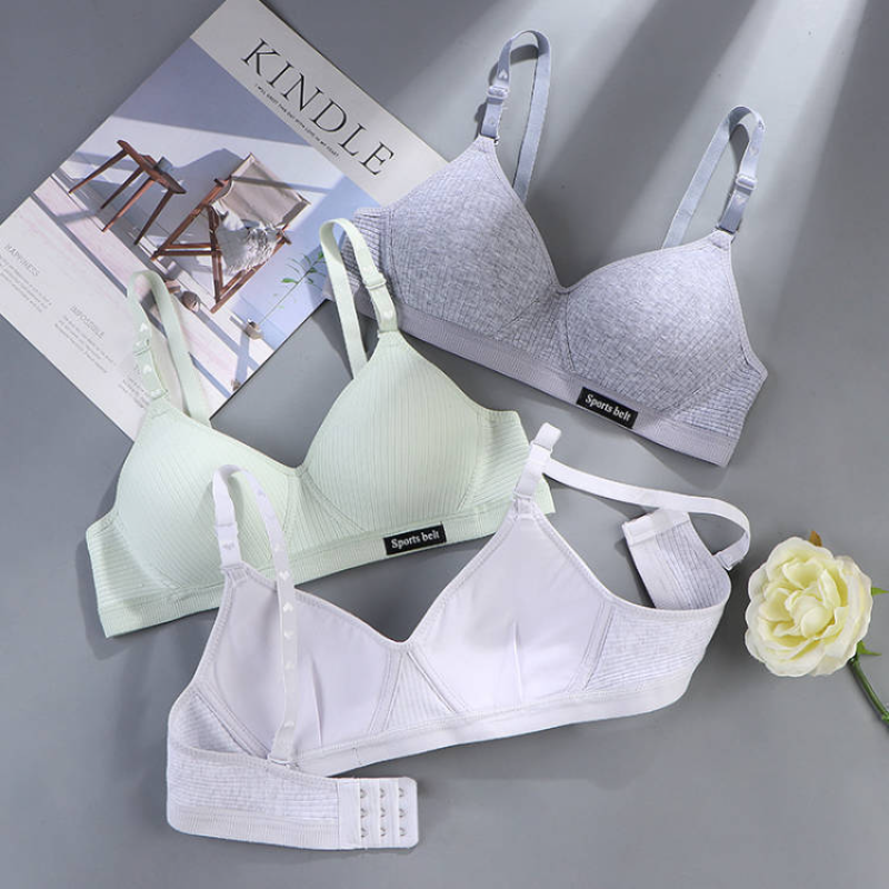 Women Cotton Underwear AB Cup  - Cotton Bra Everyday のレビューと価格