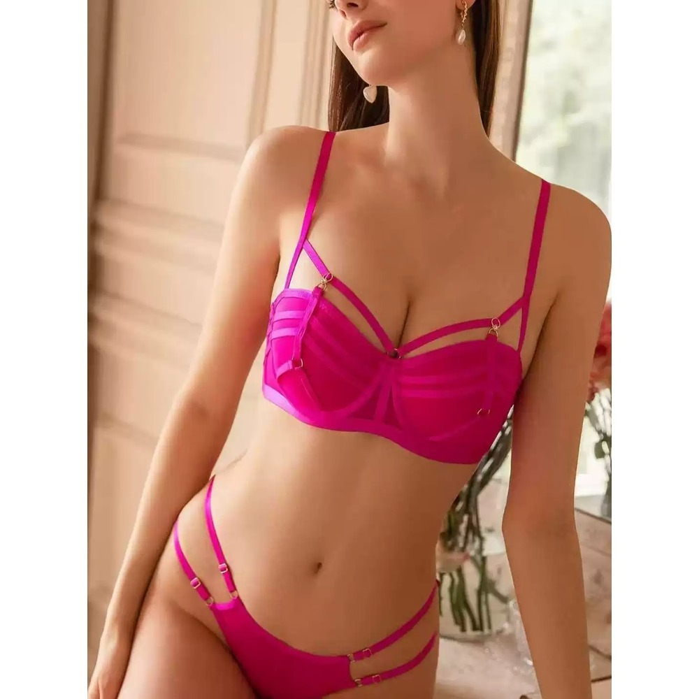 Sexy French Lace Balconette Br - Demi Bra Balconette のレビューと価格