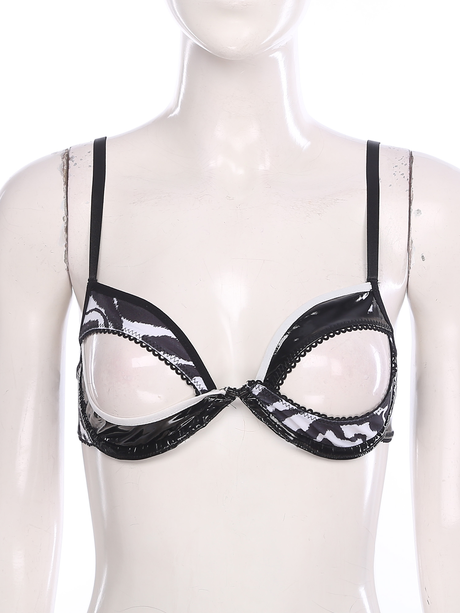 Womens Hollow Out Cup Bra Bral - Demi Bra Balconette のレビューと価格