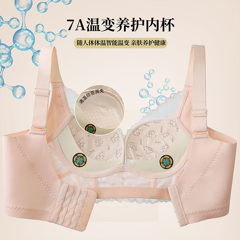 Luxurious Three-Dimensional Fl - Cotton Bra Everyday のレビューと価格
