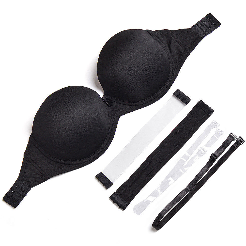 Nude Black White Invisible Cle - Convertible Bra Multiway のレビューと価格