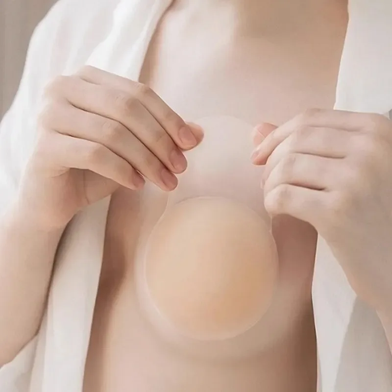 1Pairs Silicone Nipple Cover L - Strapless Bra Adhesive のレビューと価格
