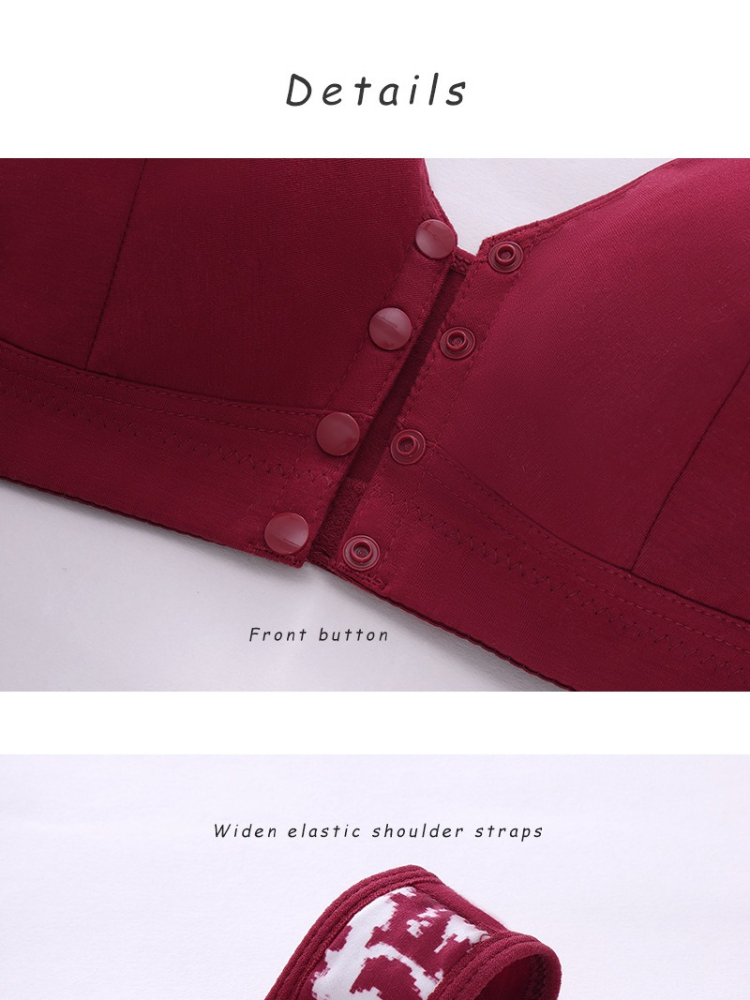 XL-7XL Plus Size Front Buckle  - Wirefree Bra Comfort のレビューと価格